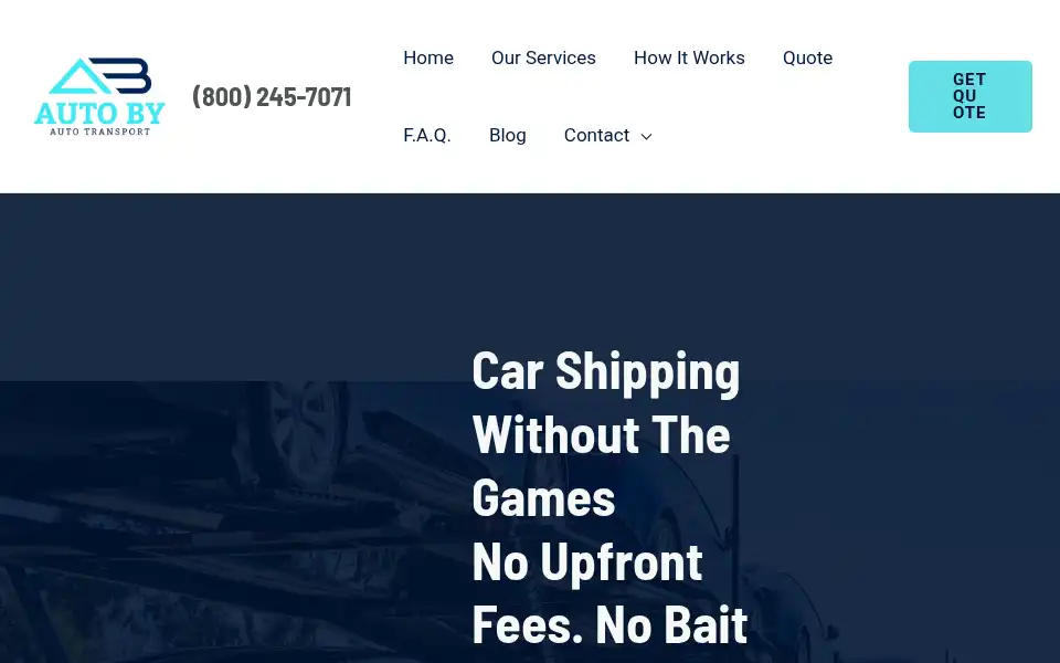 Screenshot of autobyautotransport.com