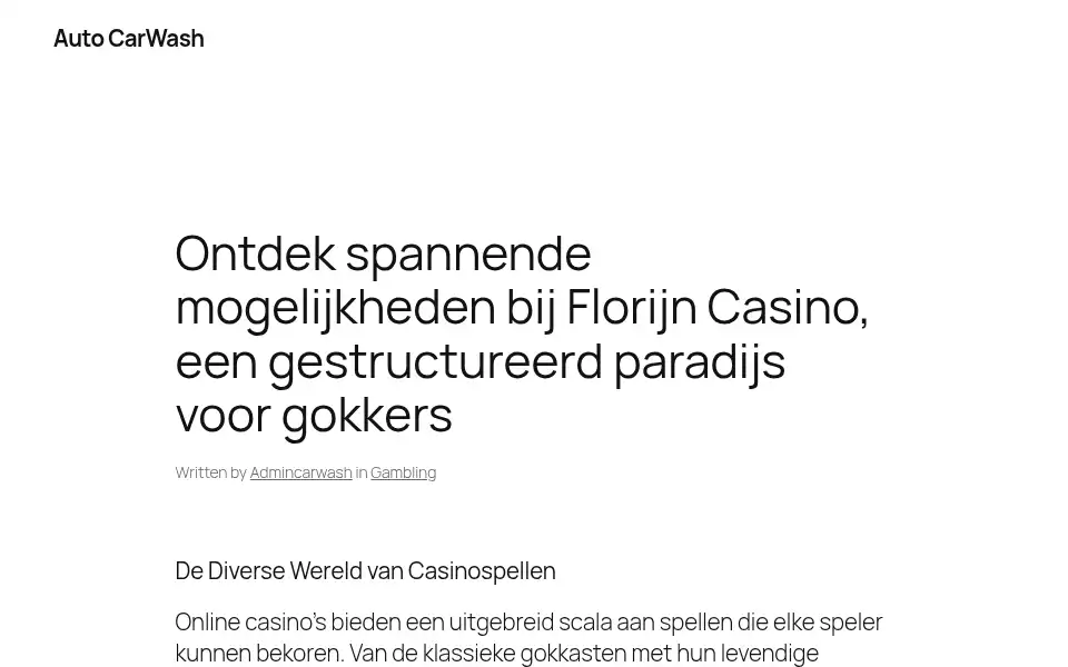 Screenshot of autocarwash.nl
