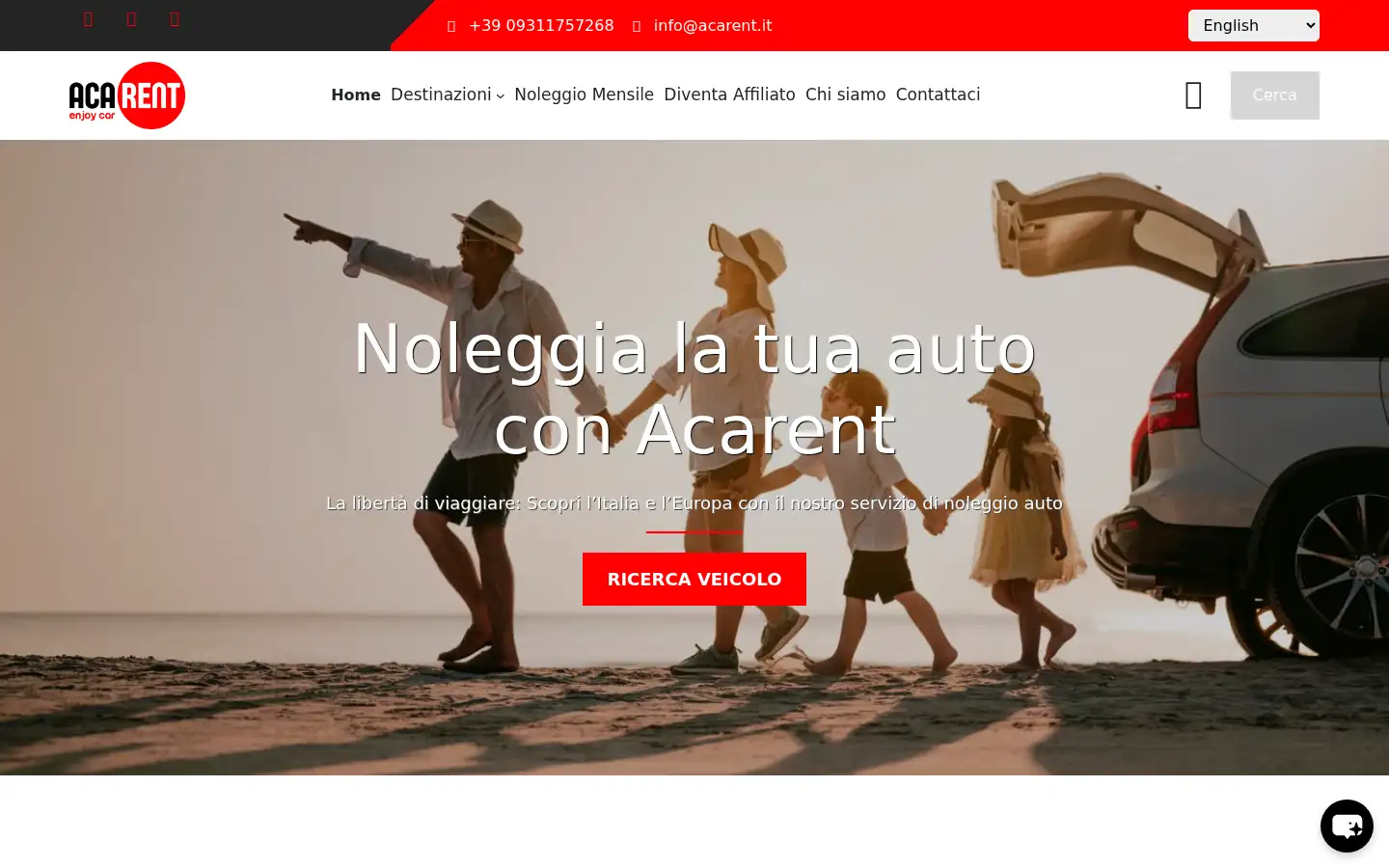 Screenshot of autocenteravola.com