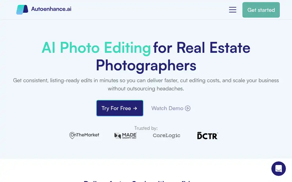 Screenshot of autoenhance.ai