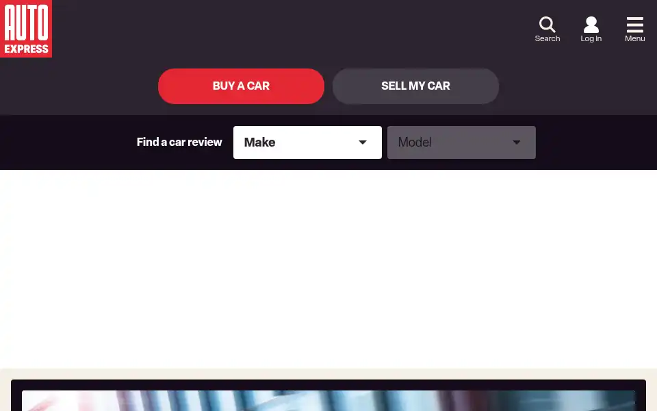 Screenshot of autoexpress.co.uk
