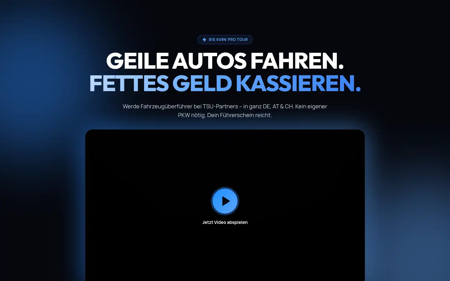 Screenshot of autofahrengeldverdienen.de