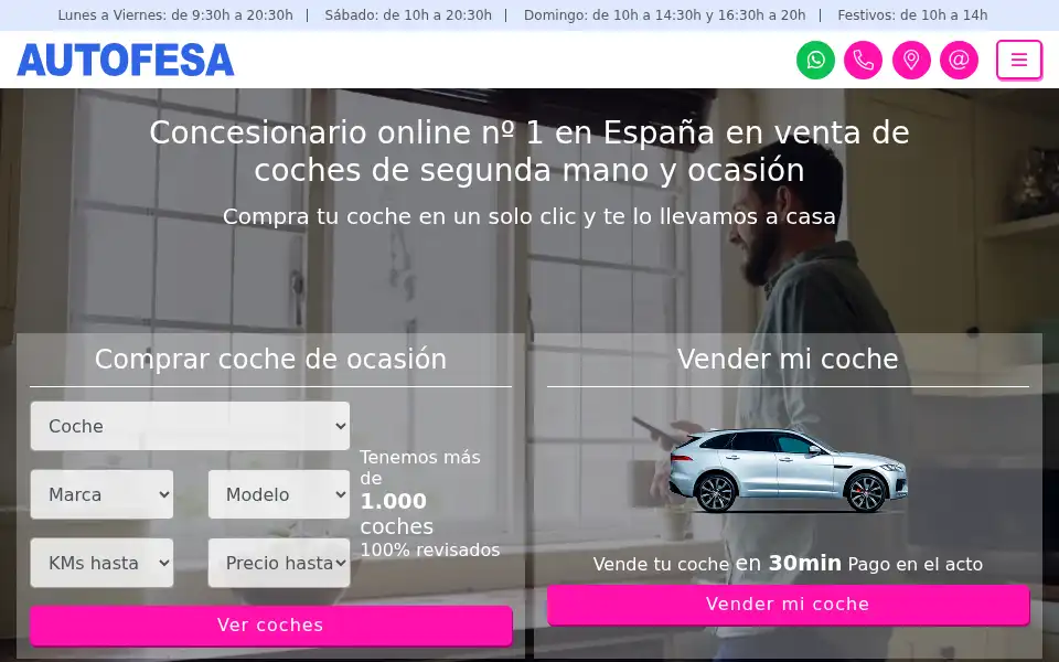 Screenshot of autofesa.com