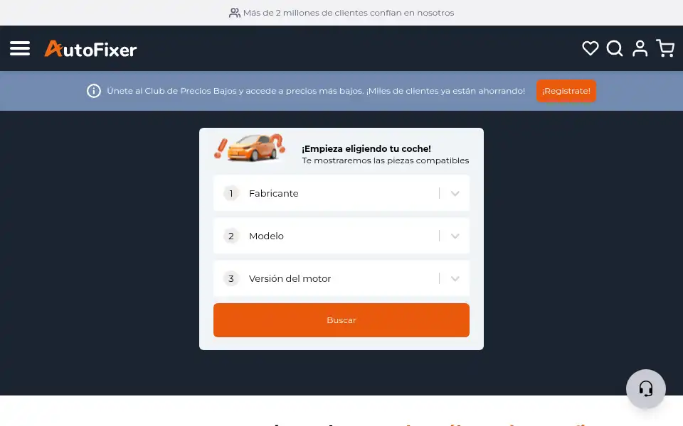 Screenshot of autofixer.es