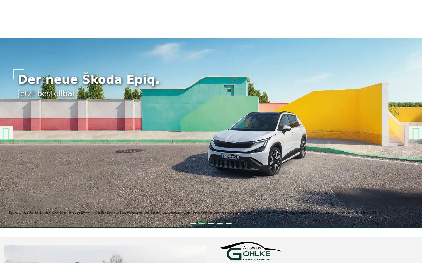 Screenshot of autohaus-gohlke.de
