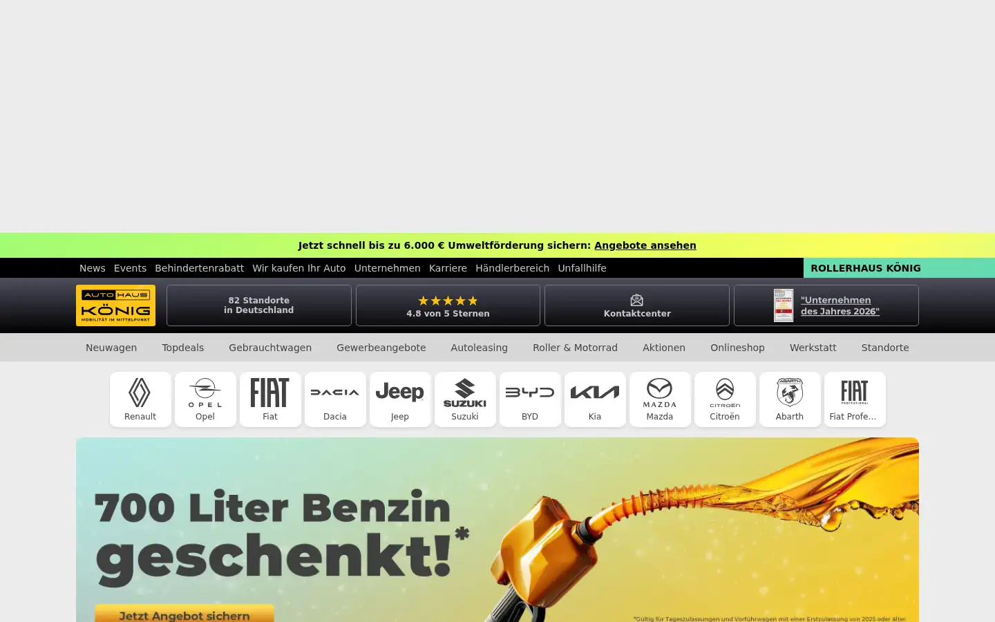 Screenshot of autohaus-koenig.de