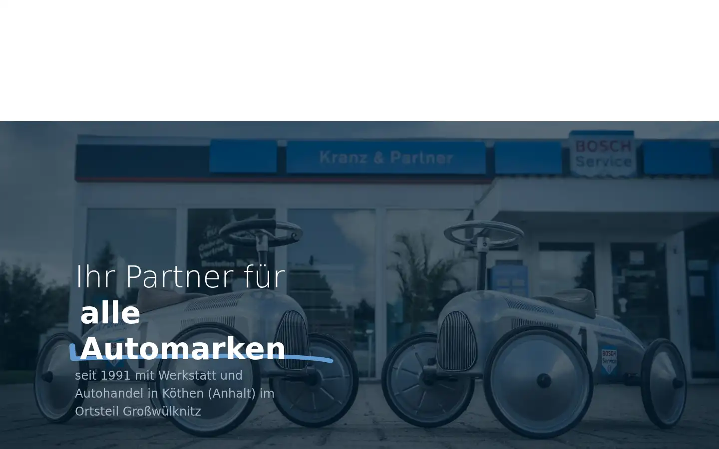 Screenshot of autohaus-kranz.de