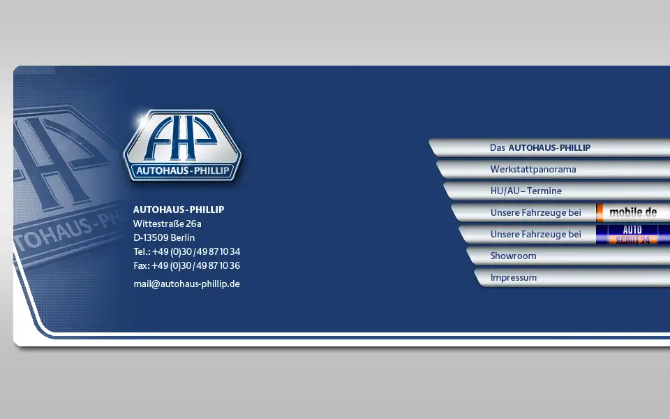 Screenshot of autohaus-phillip.de