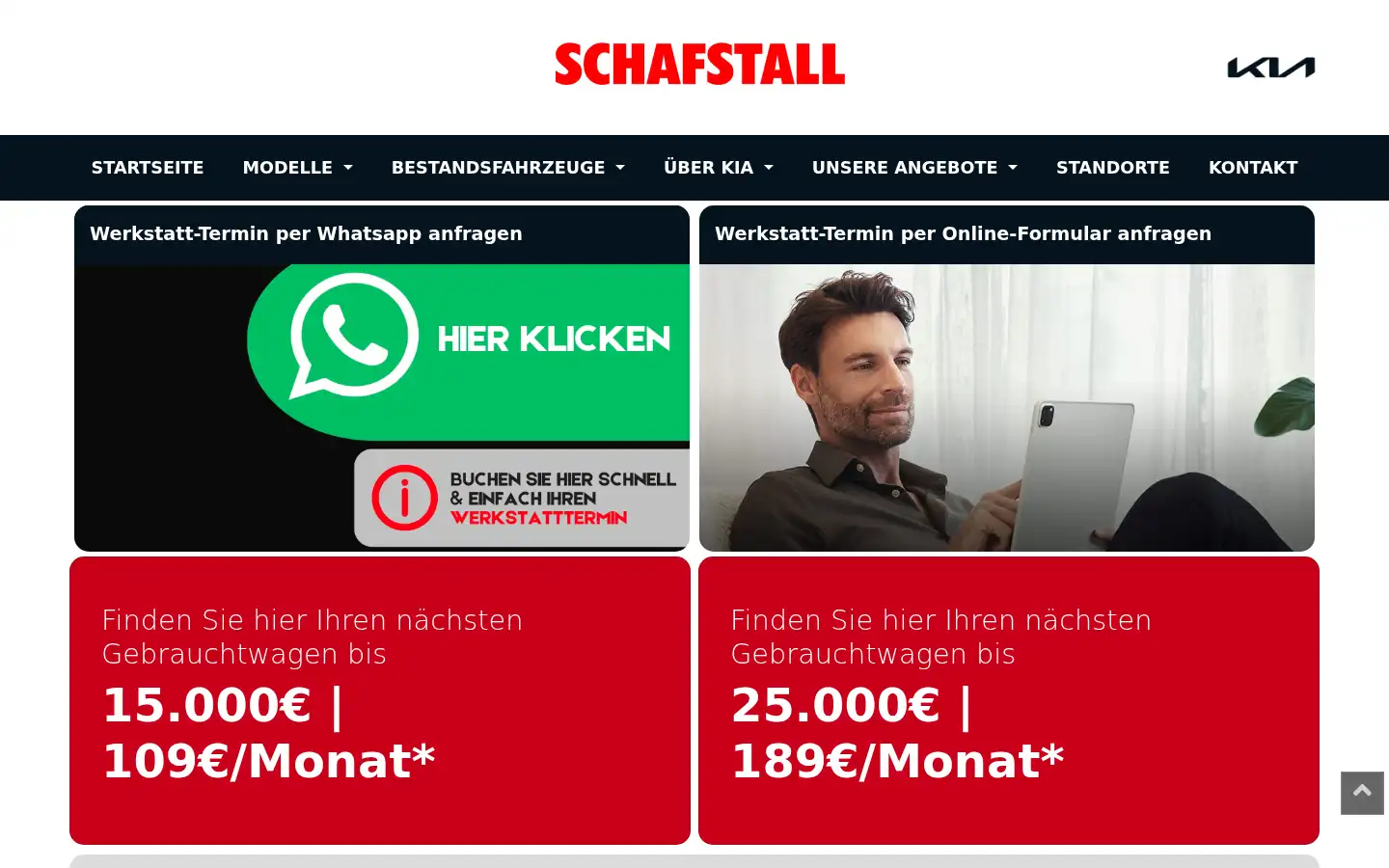 Screenshot of autohaus-schafstall.de