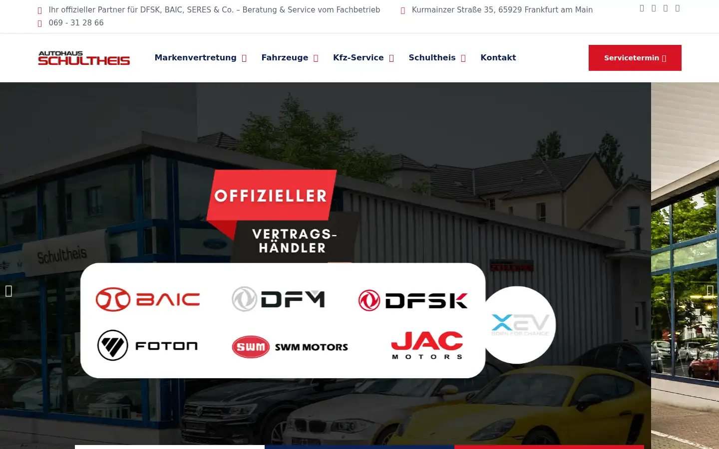 Screenshot of autohaus-schultheis.de