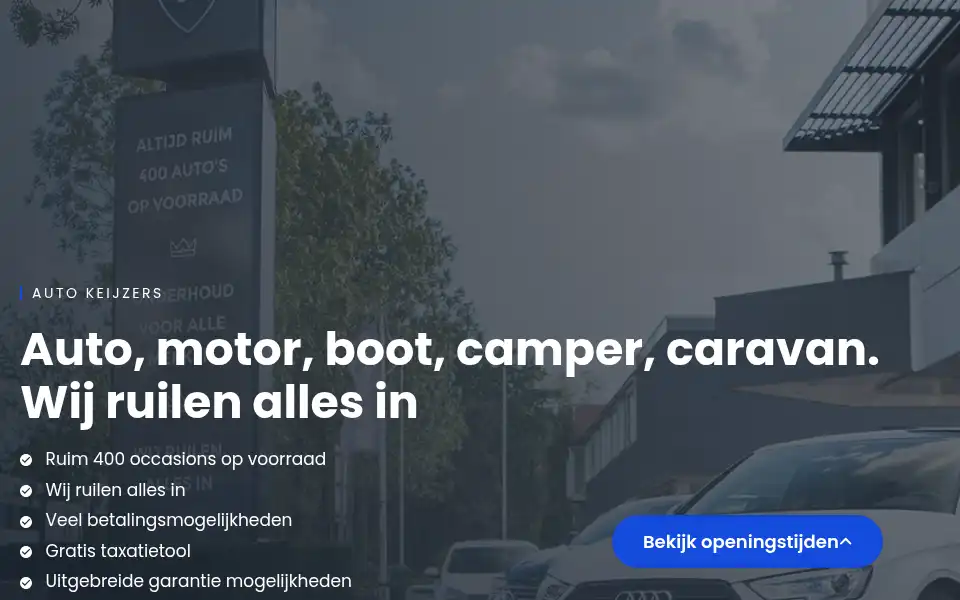 Screenshot of autokeijzers.nl