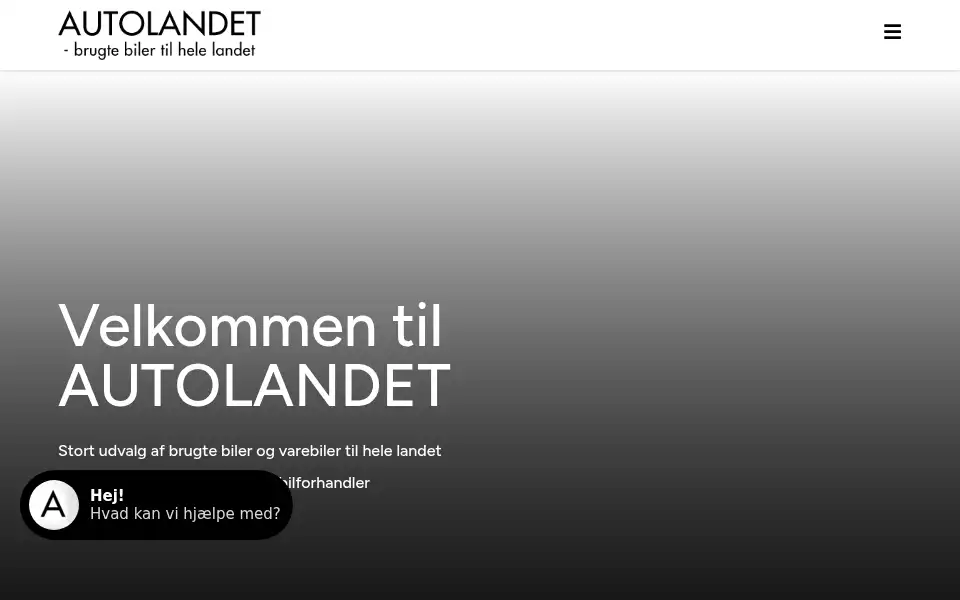 Screenshot of autolandet.dk