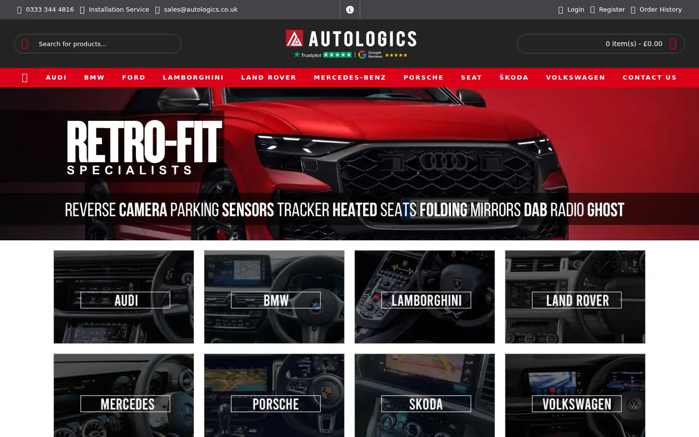 Screenshot of autologics.co.uk