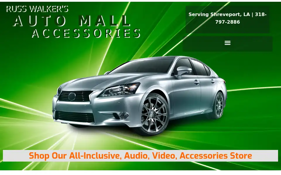 Screenshot of automallaccessories.com