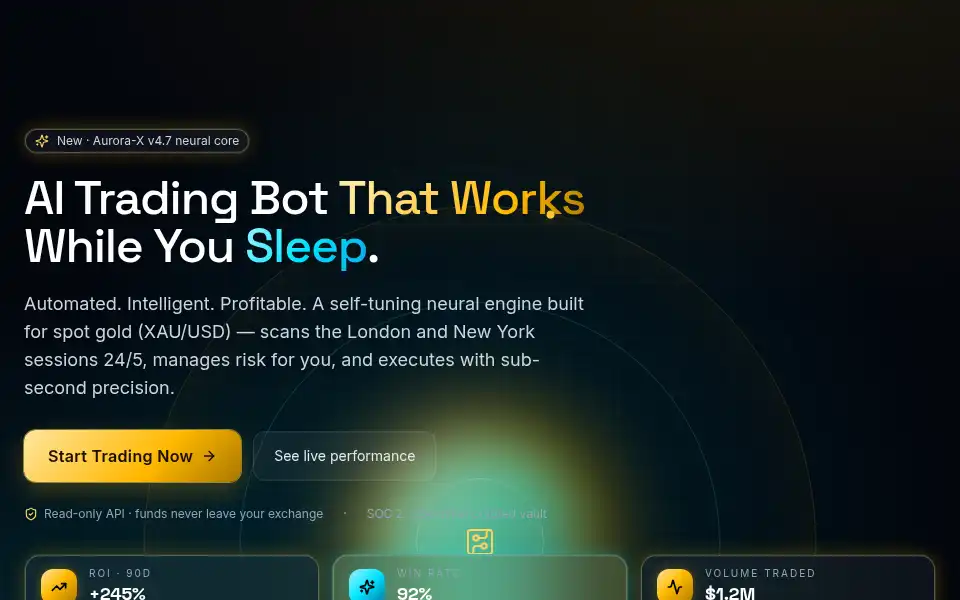 Screenshot of automatedtradingsolutions.com