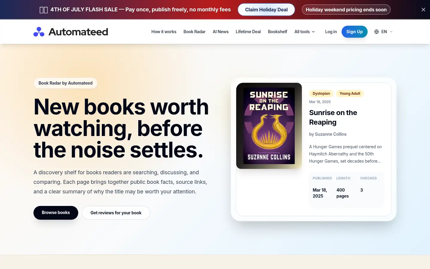 Screenshot of automateed.com