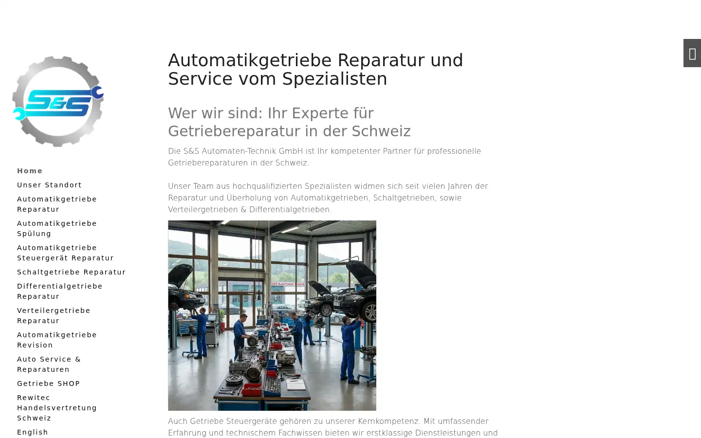 Screenshot of automatikgetriebe24.ch