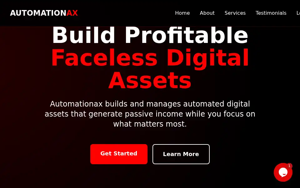 Screenshot of automationsax.com