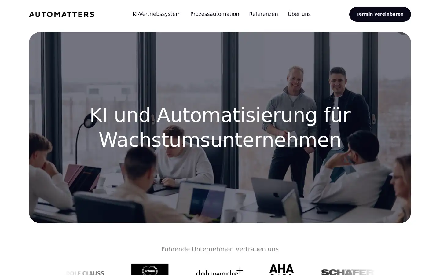 Screenshot of automatters.de