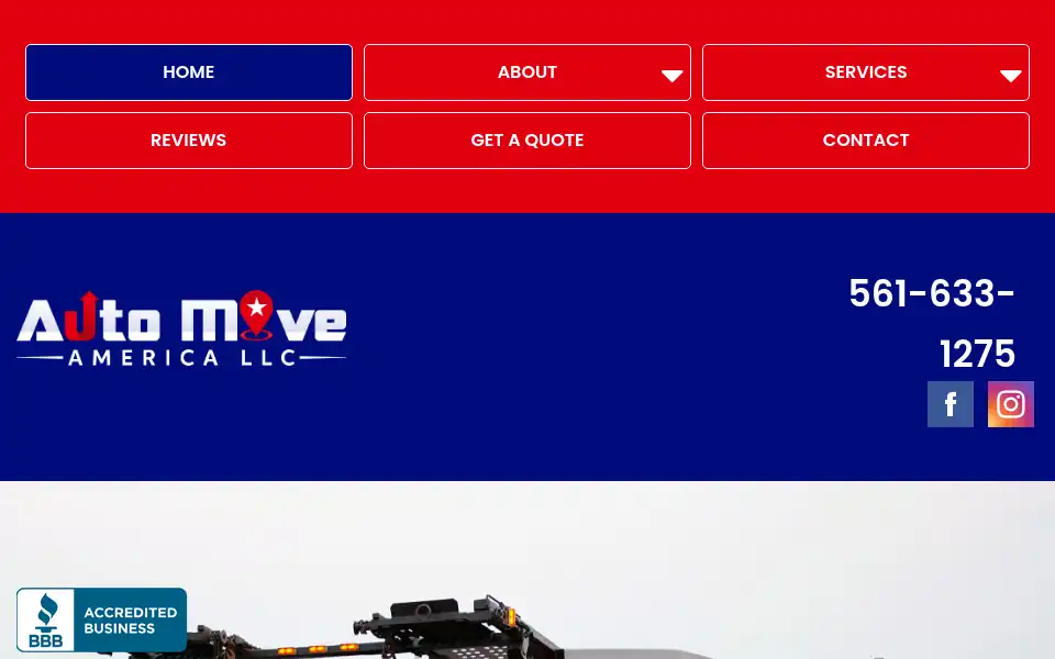 Screenshot of automoveamerica.com