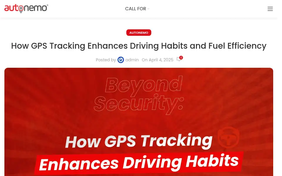 Screenshot of autonemogps.com