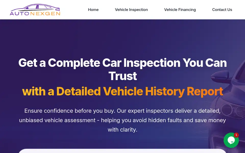 Screenshot of autonexgen.co.uk