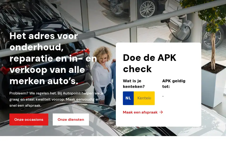 Screenshot of autopoint-hoorn.nl