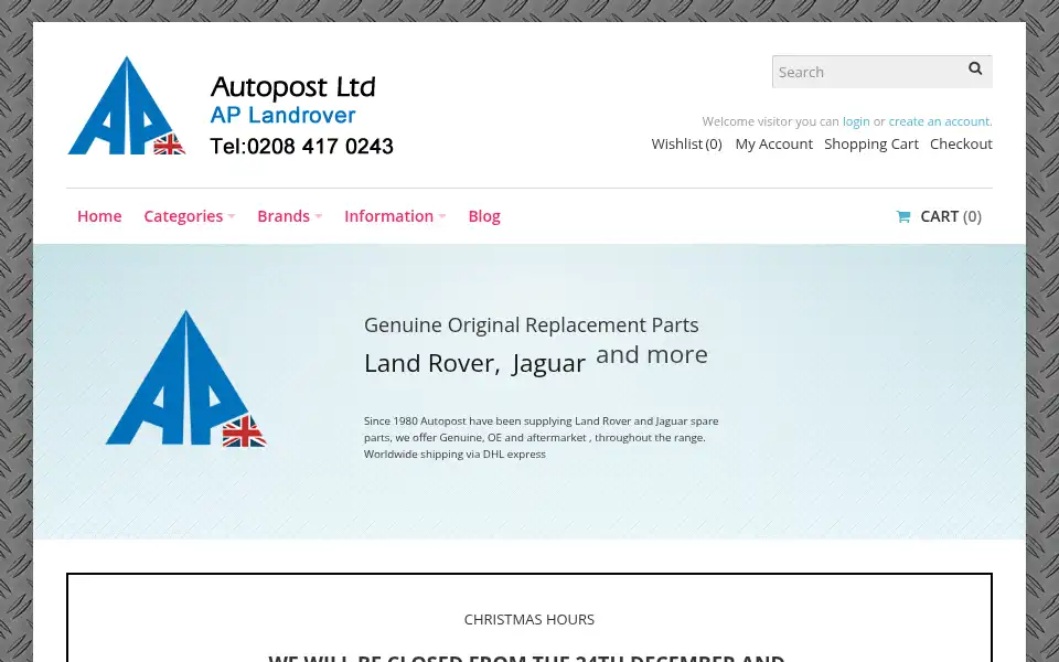 Screenshot of autopost.co.uk