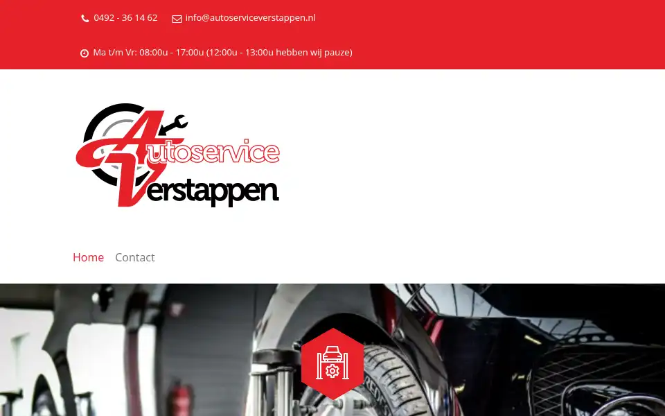 Screenshot of autoserviceverstappen.nl