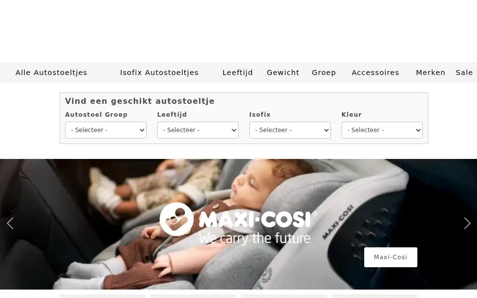 Screenshot of autostoelstore.com