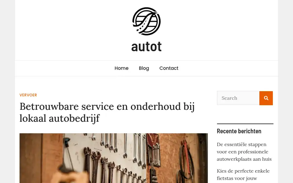 Screenshot of autot.nl