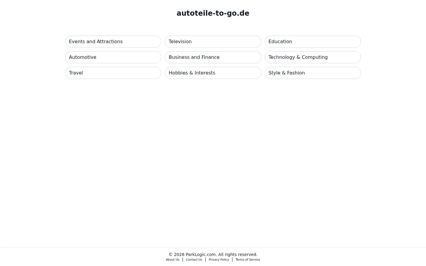 Screenshot of autoteile-to-go.de