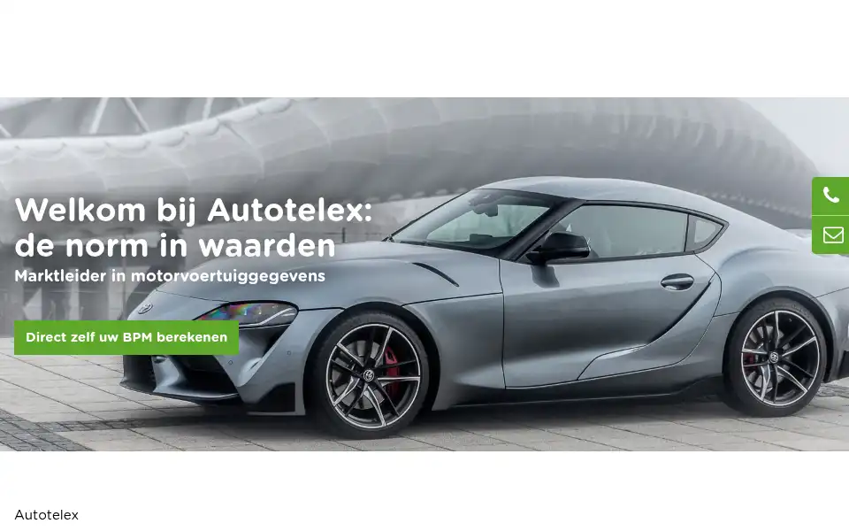 Screenshot of autotelex.nl