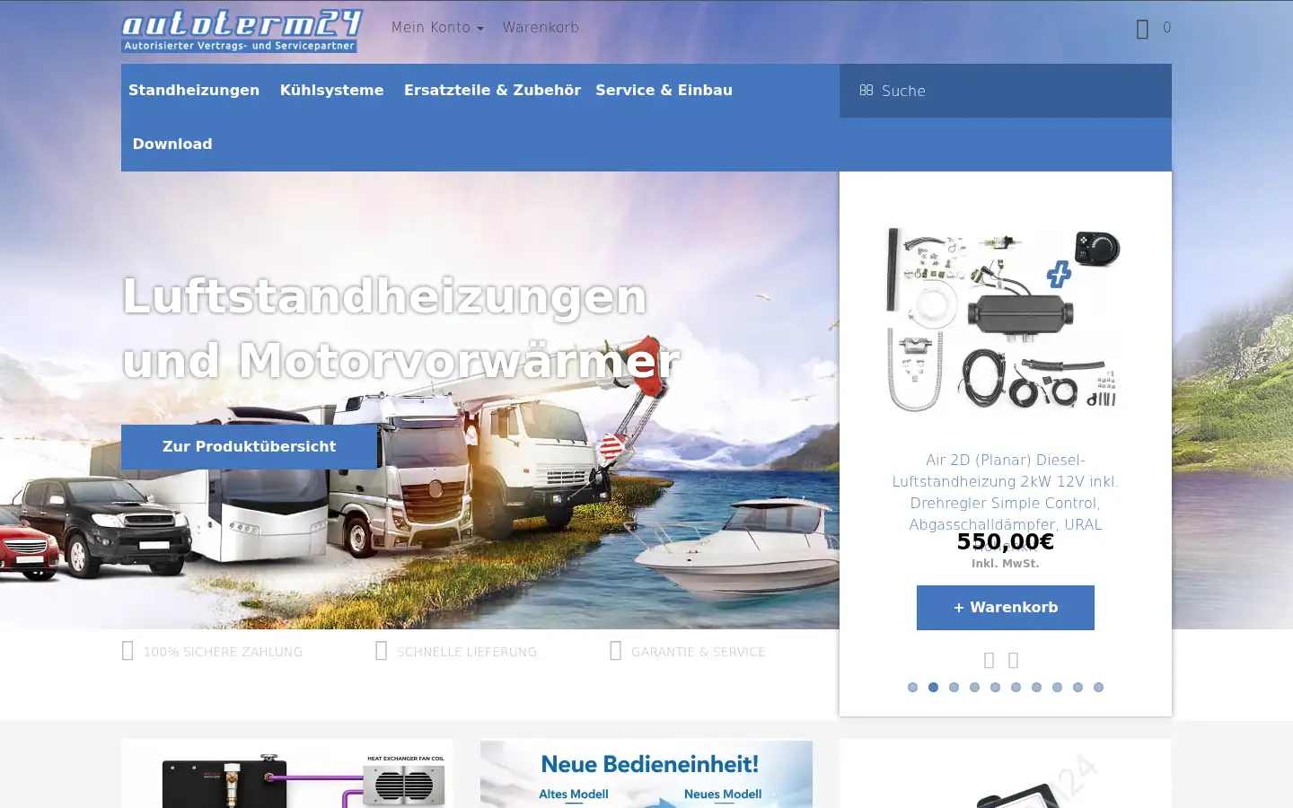 Screenshot of autoterm24.de