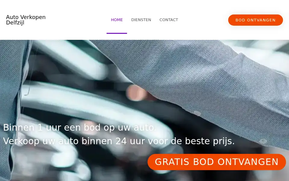 Screenshot of autoverkopendelfzijl.com