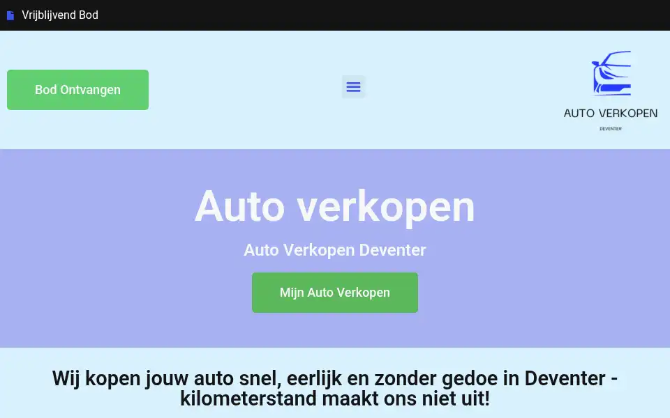 Screenshot of autoverkopendeventer.com