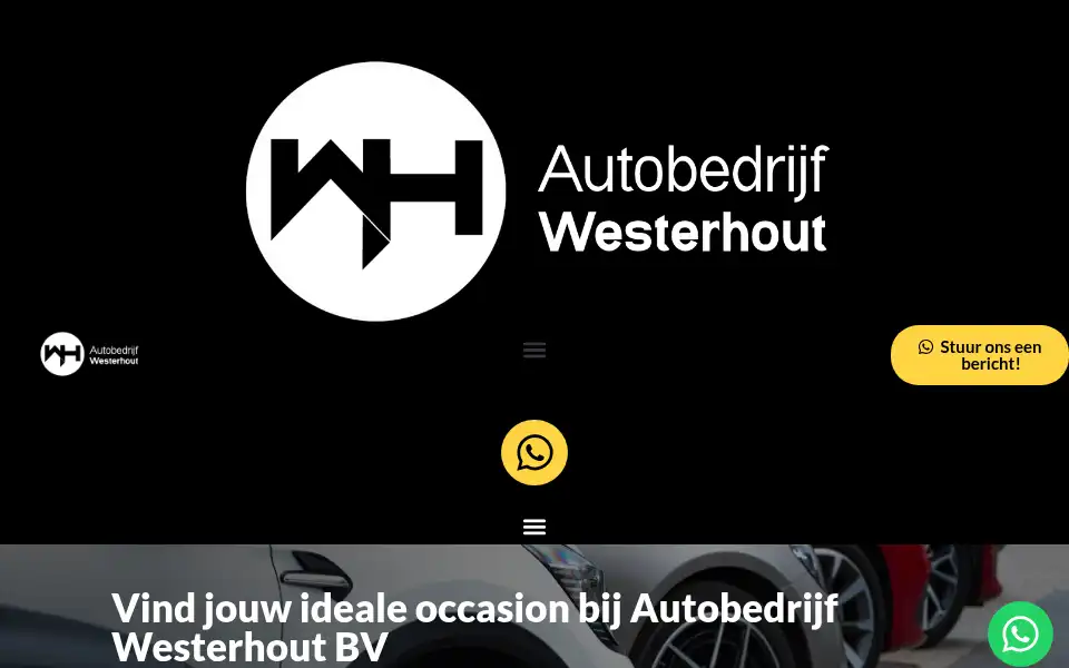 Screenshot of autowesterhout.nl