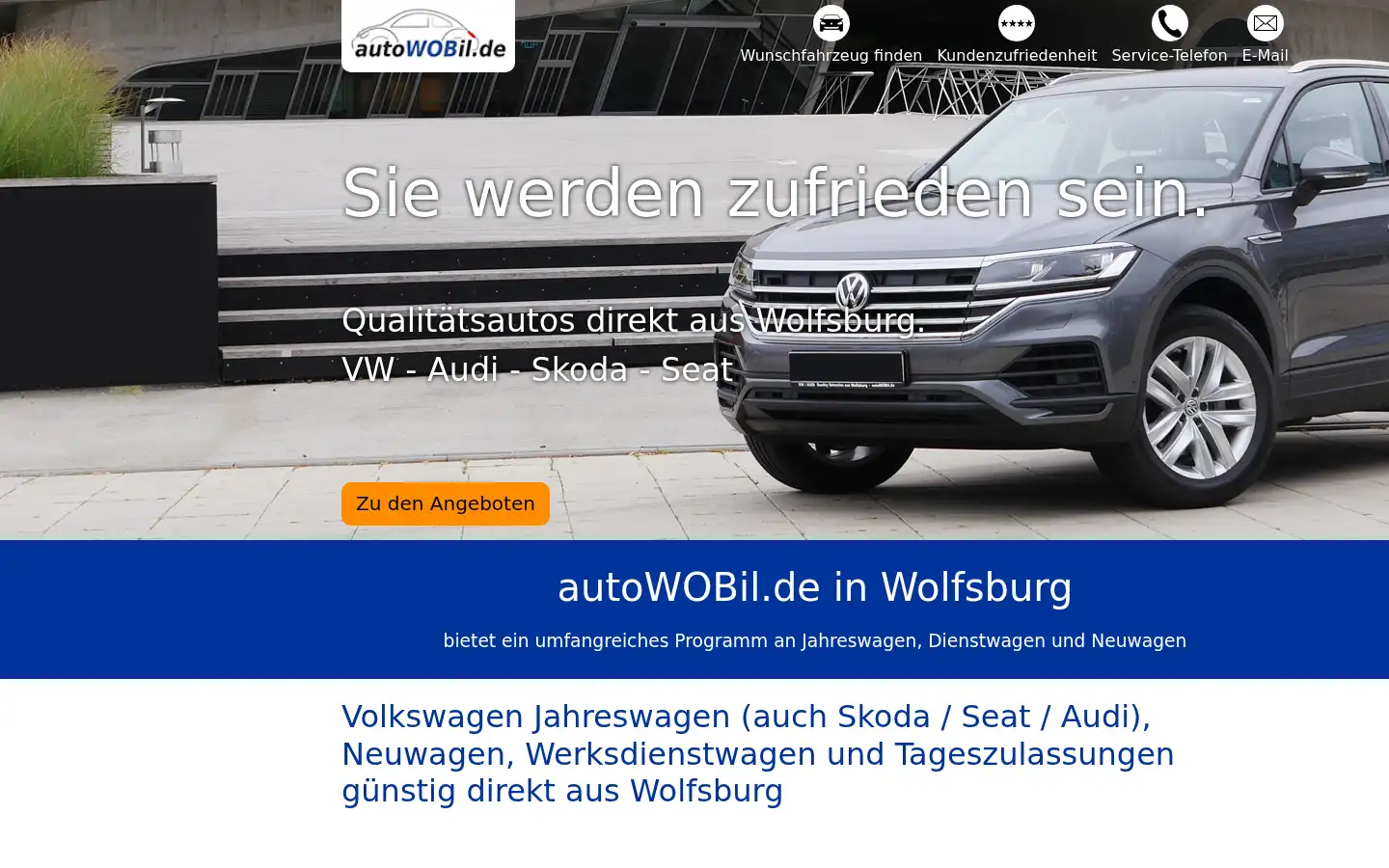 Screenshot of autowobil.de