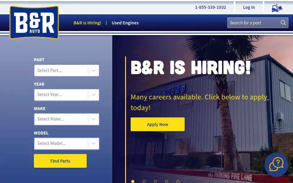 Screenshot of autowrecking.com