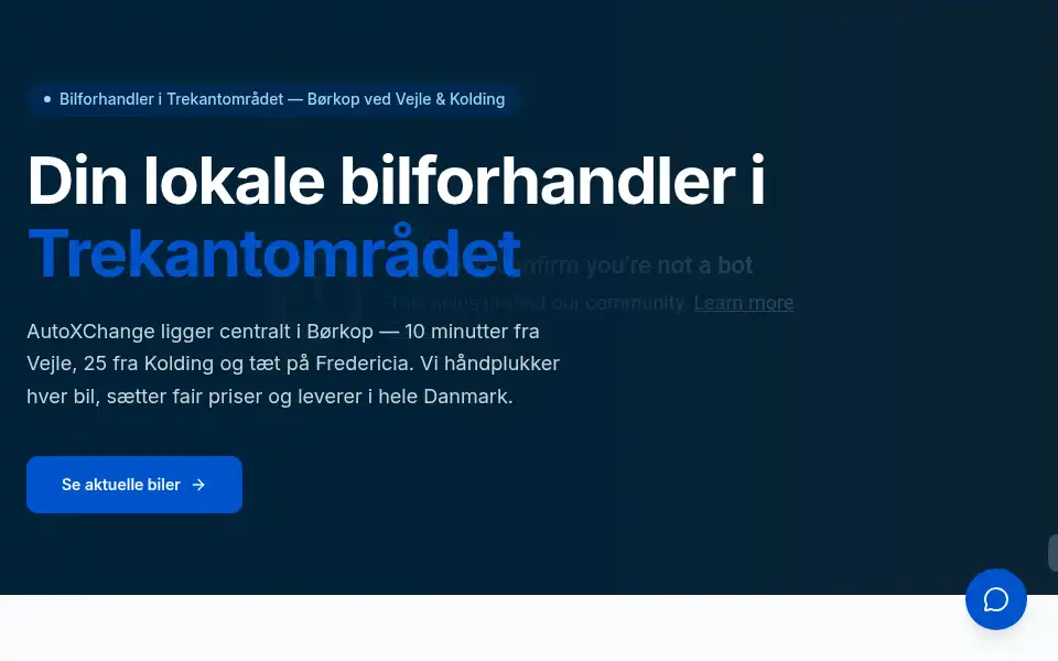 Screenshot of autoxchange.dk