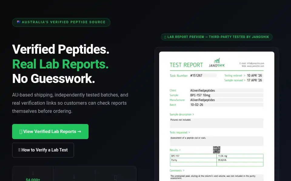 Screenshot of auverifiedpeps.com