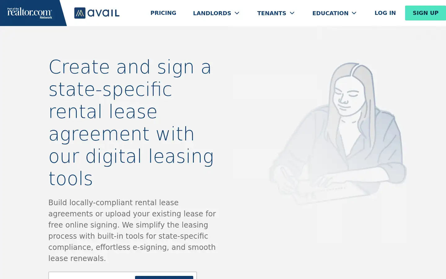 Screenshot of avail.com