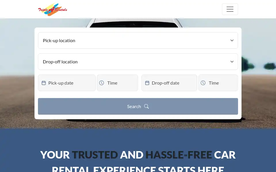 Screenshot of avancecarrental.com