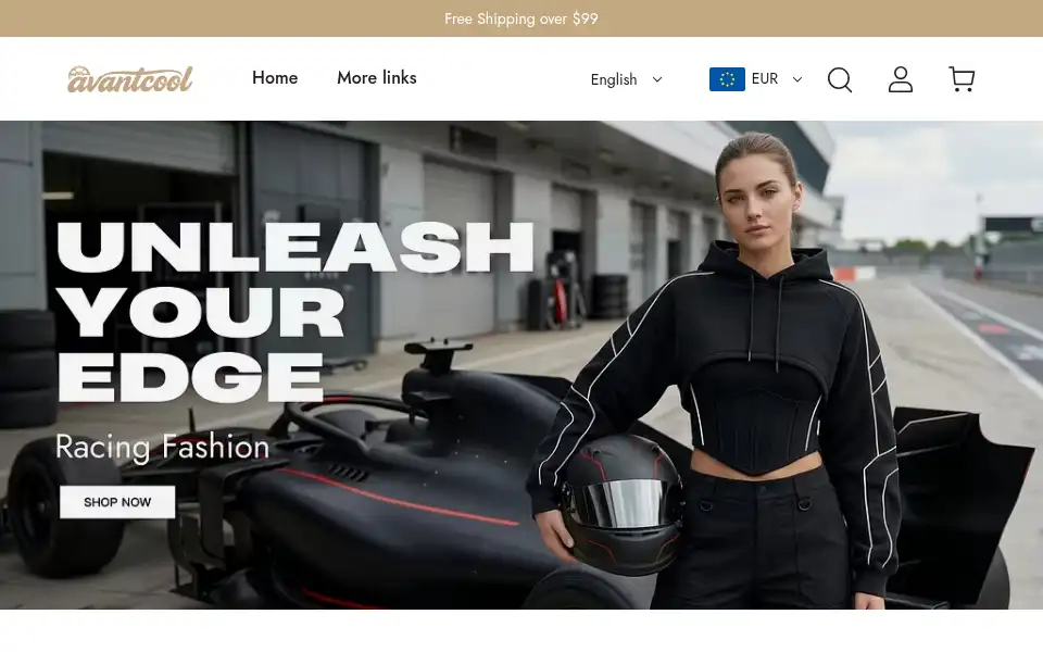 Screenshot of avantcool.com