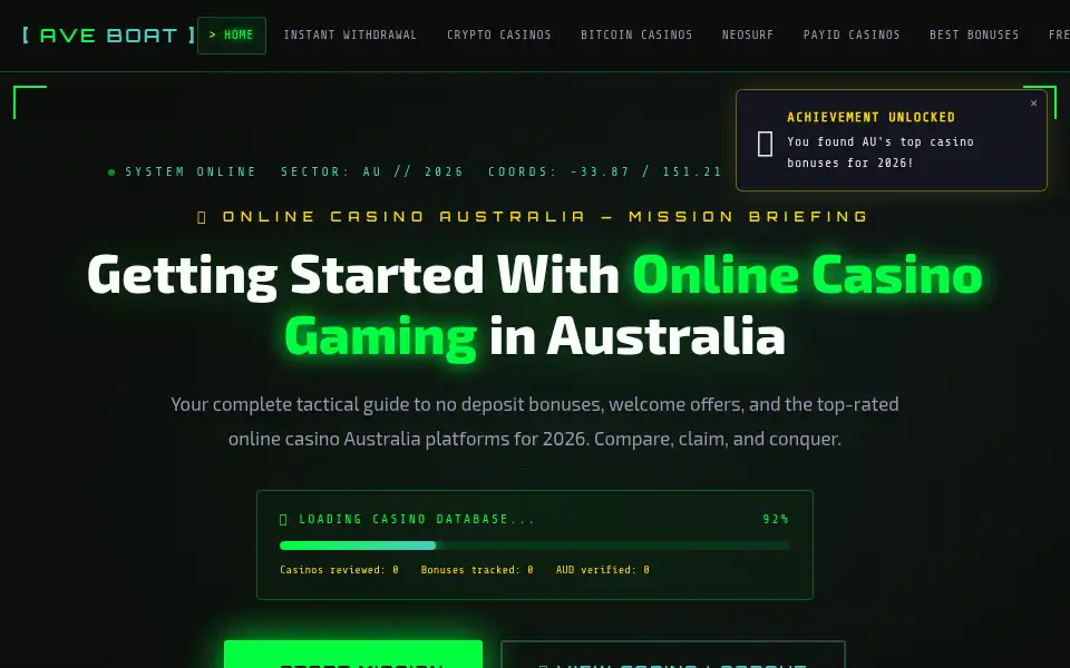 Screenshot of aveboat.com