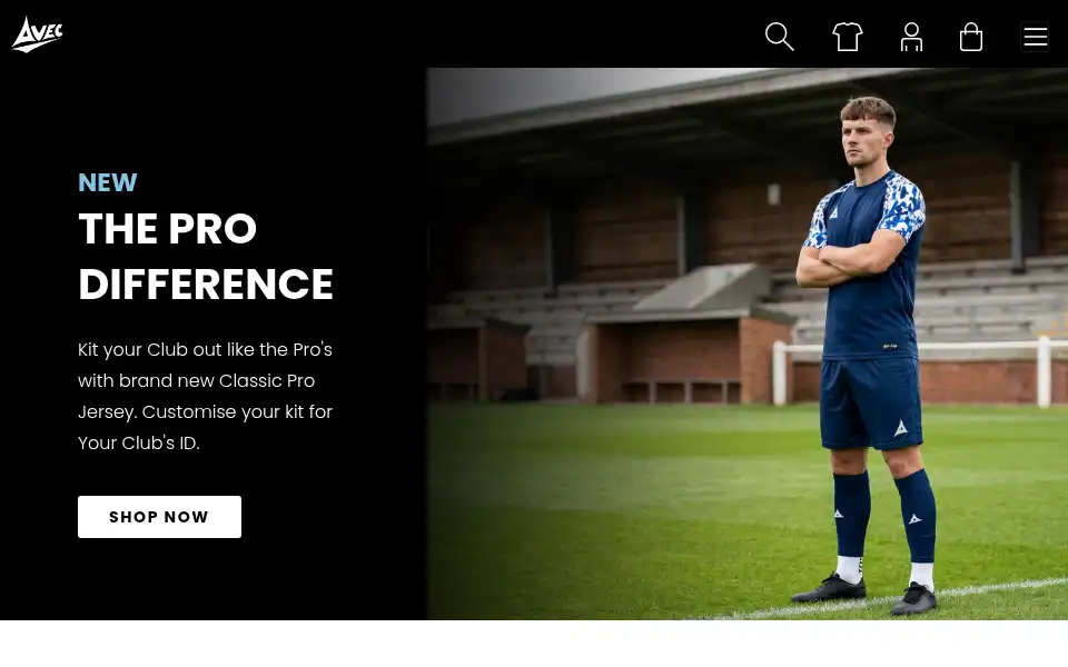 Screenshot of avecsport.com