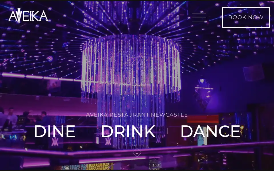 Screenshot of aveika.co.uk