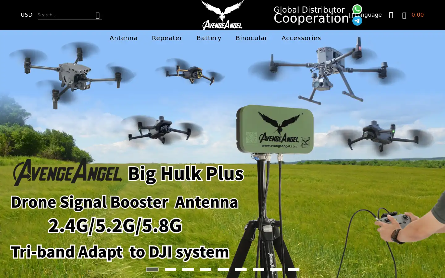 Screenshot of avengeangel.com