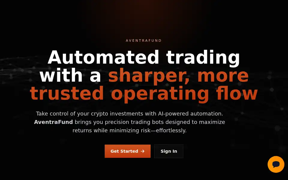 Screenshot of aventrafundtrading.com