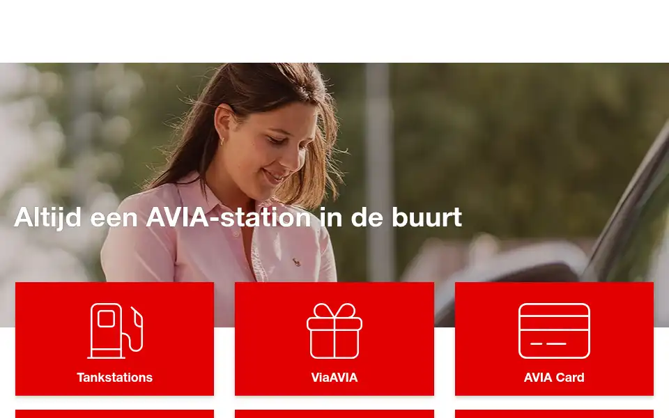 Screenshot of avia.nl